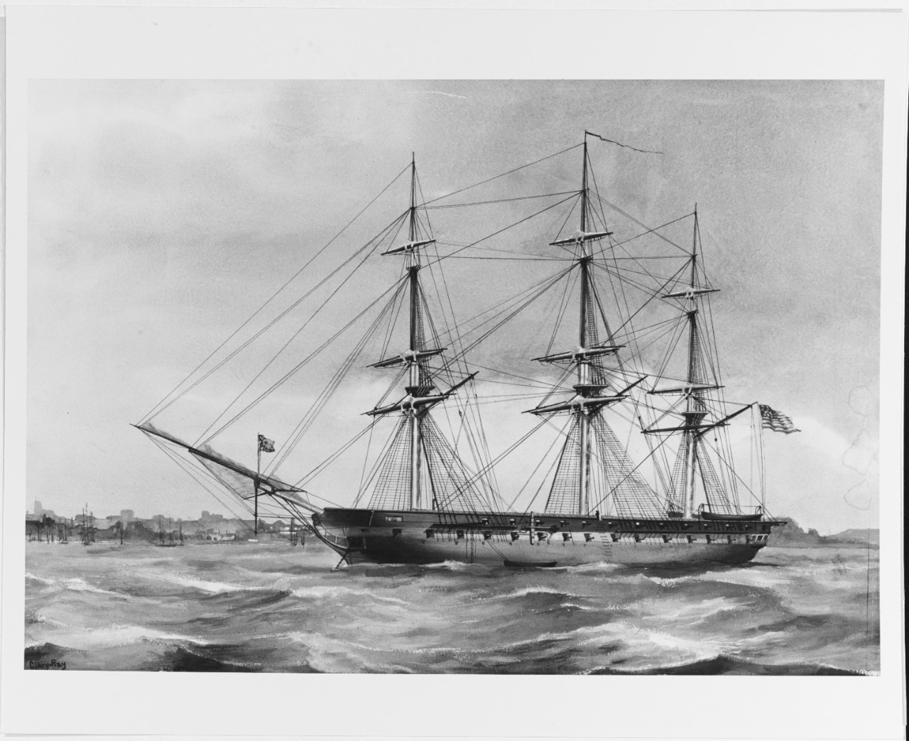 USS ST. LAWRENCE (1826- 1875)