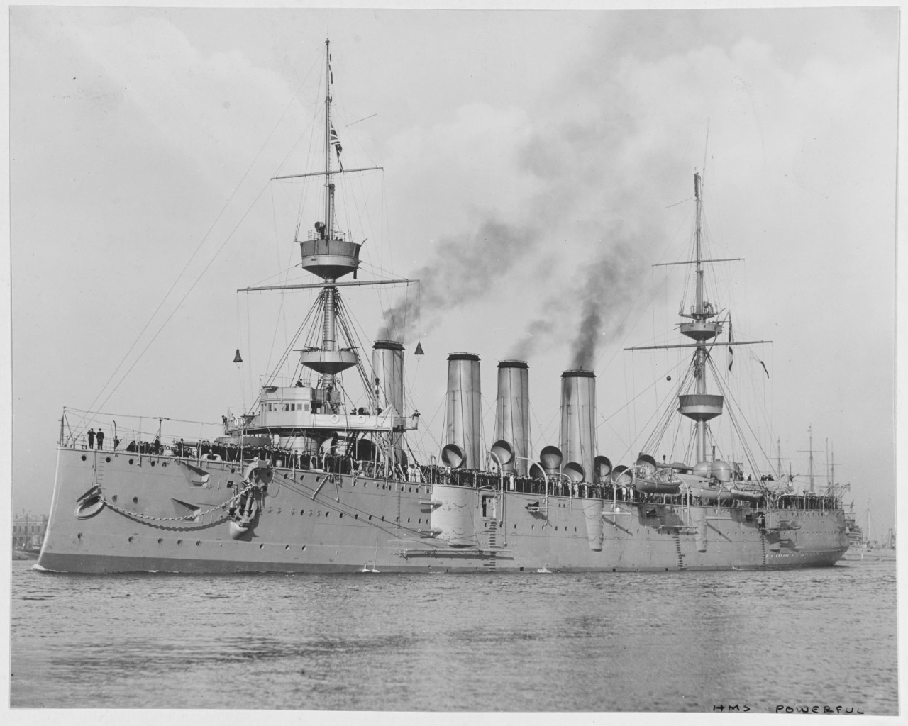 HMS POWERFUL (British cruiser, 1895)