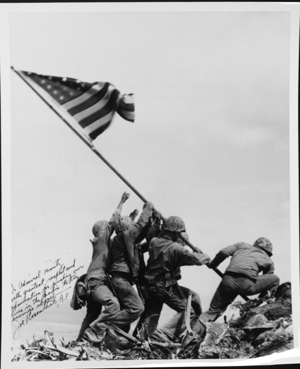 Planting of Stars and Stripes, Iwo Jima