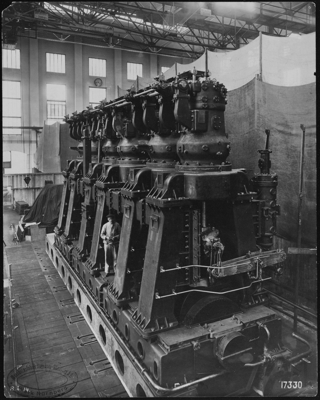 Diesel Engine for USS MAUMEE