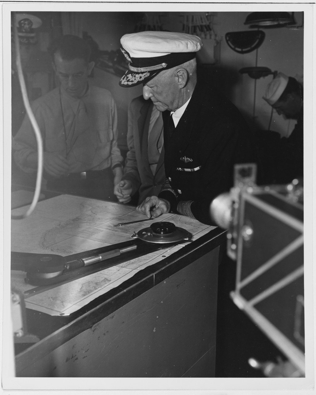 Photo #: NH 58408  Fleet Admiral Chester W. Nimitz, USN