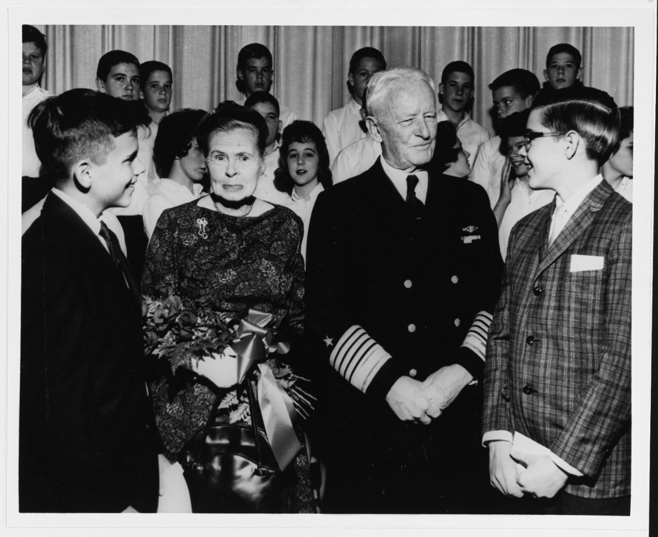 Fleet Admiral and Mrs. Chester W. Nimitz