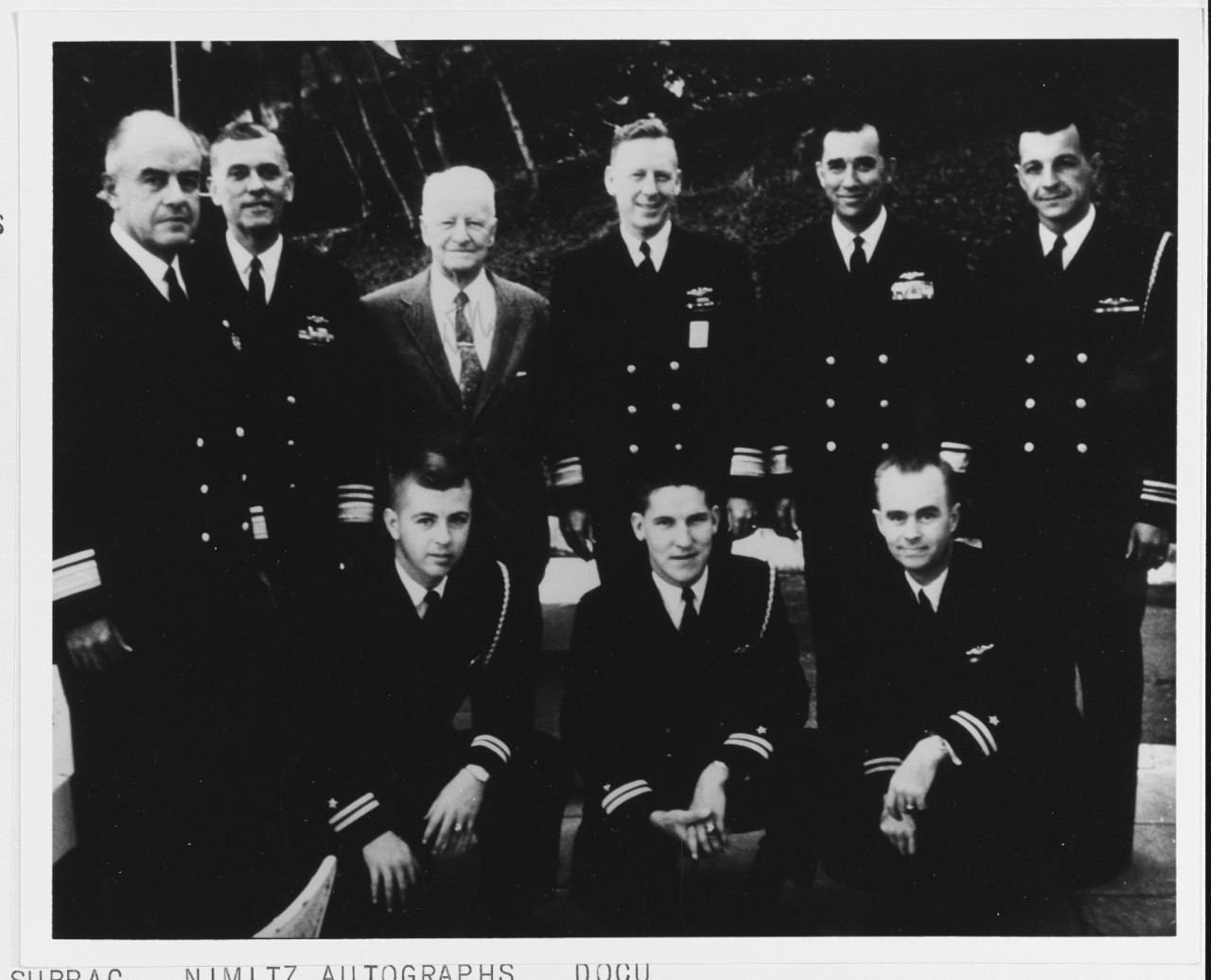 Photo #: NH 58560-KN Fleet Admiral Chester W. Nimitz, USN