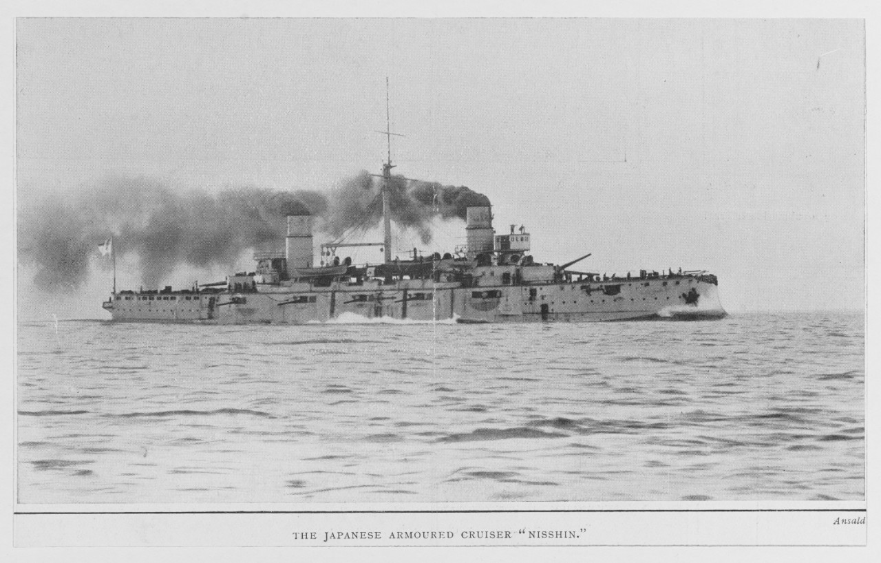 NISSHIN (Japanese armored cruiser, 1903, ex ARGENTINE MORENO)