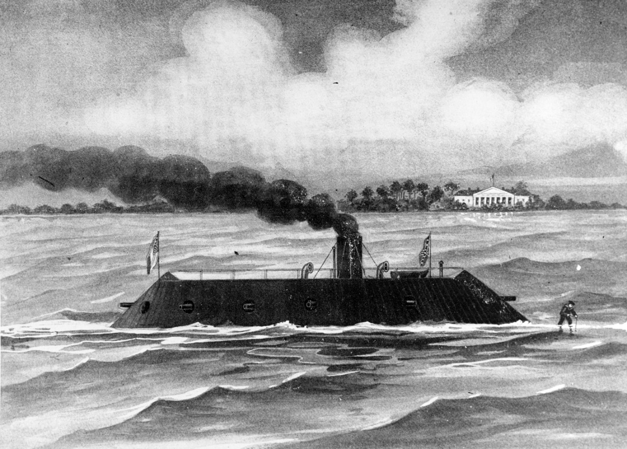 Photo #: NH 58725  CSS Virginia (1862-1862)