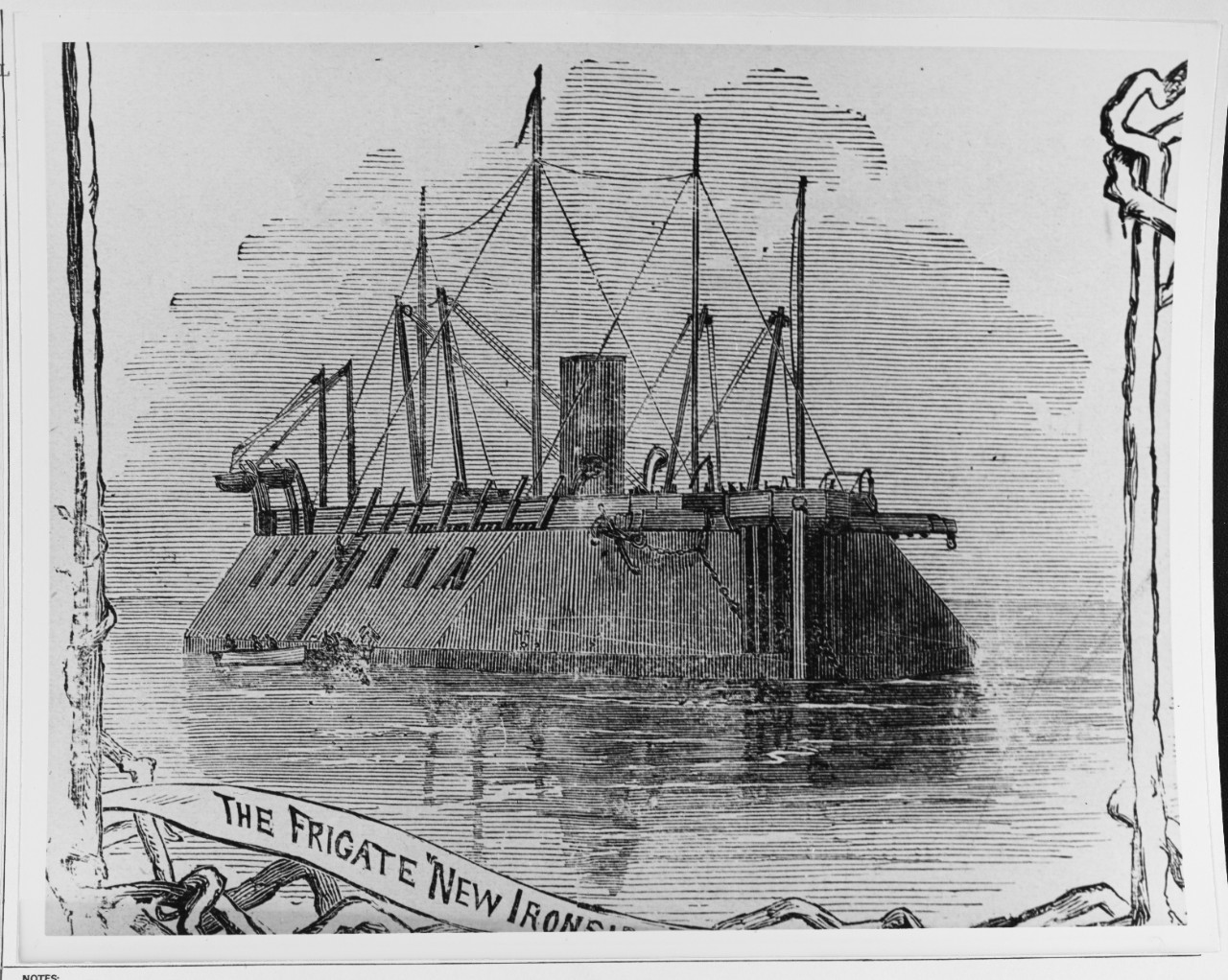 Photo #: NH 58743  USS New Ironsides (1862-1866)