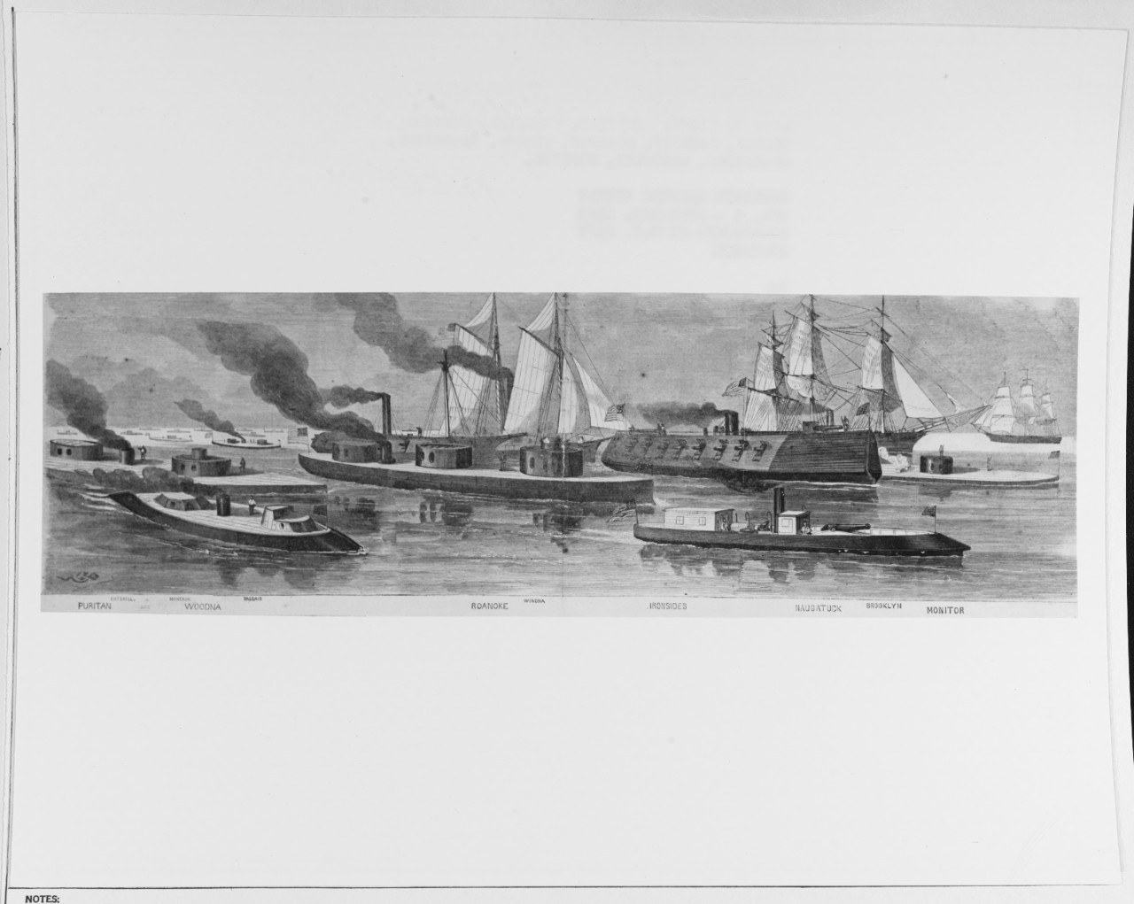 Photo #: NH 58752  U.S. Navy Warships, 1862