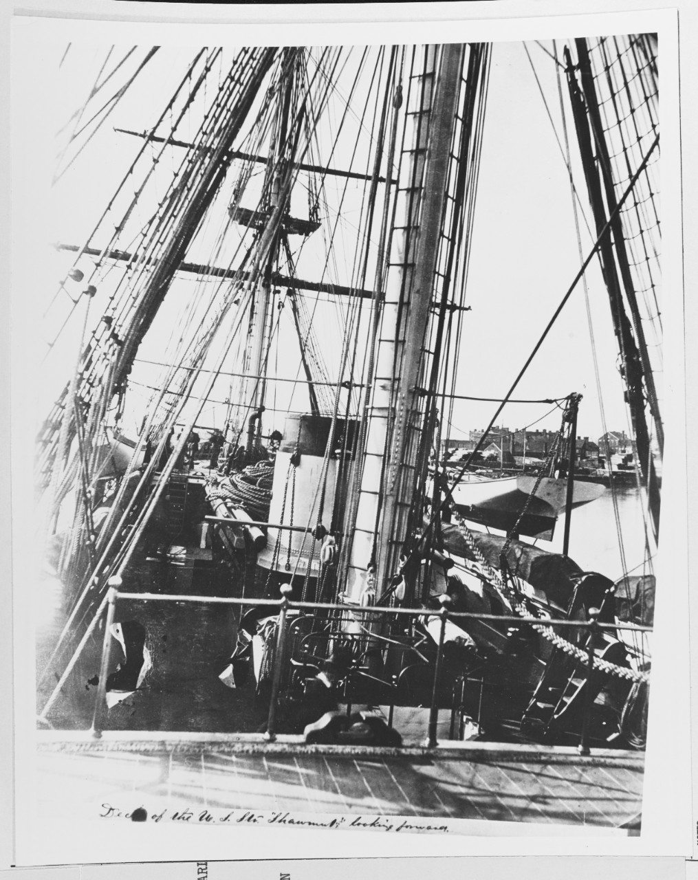 NH 58772 USS SHAWMUT (1864-1883)