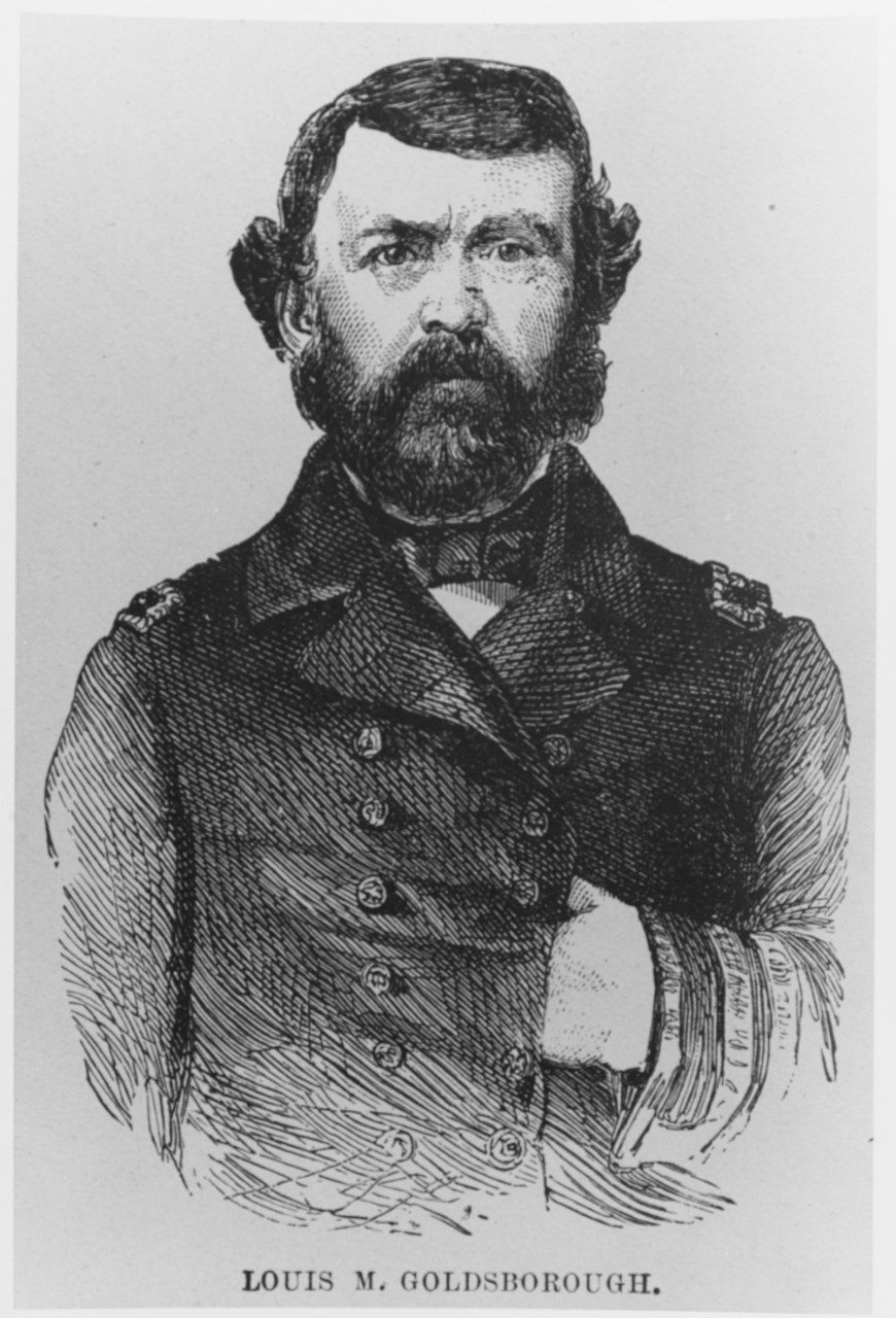 Captain John R. Goldsborough, USN, died 1877