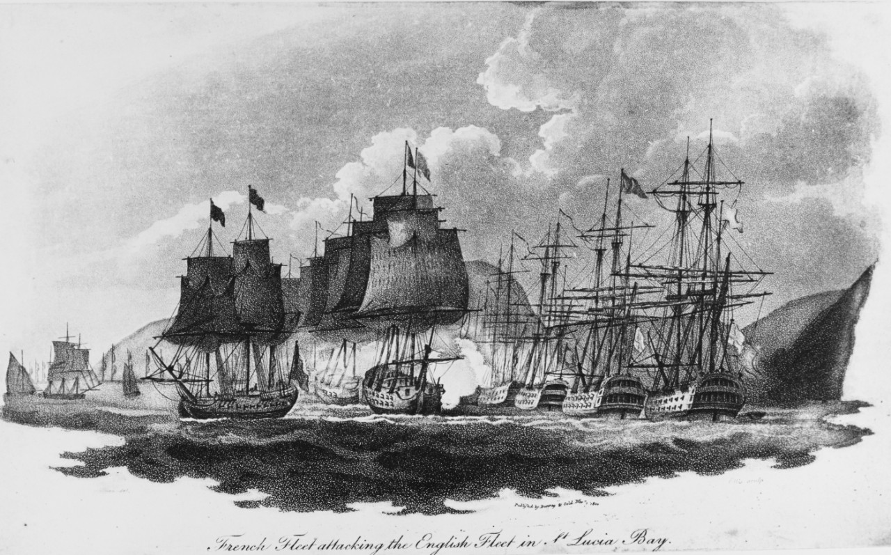 Battle of St. Lucia, 15 December 1778
