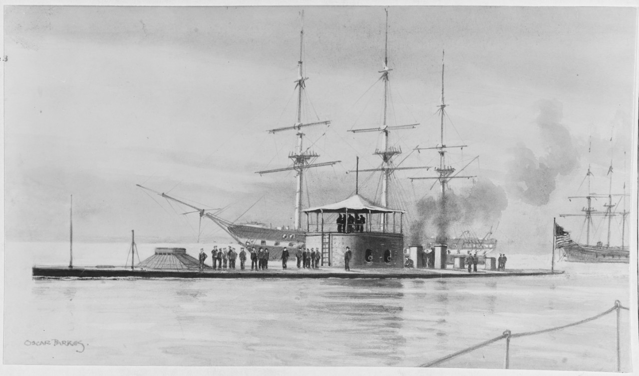 Photo #: NH 59543  USS Monitor (1862-62)