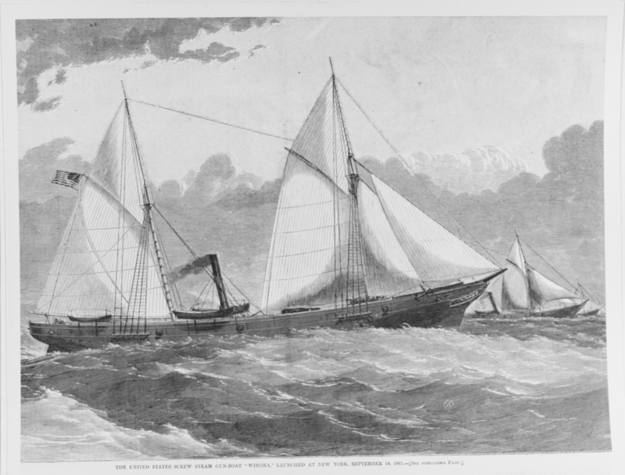 Photo #: NH 59590  USS Winona (1861-1865)