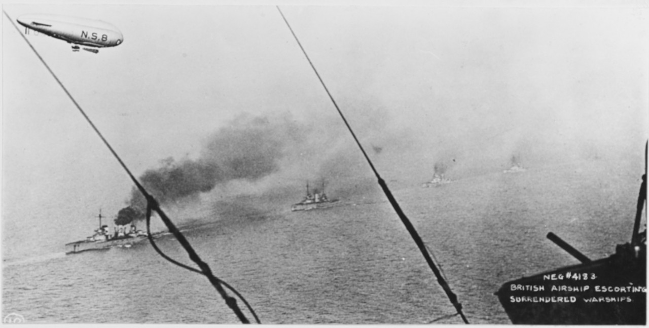 Photo #: NH 59665  Internment of the German High Seas Fleet, 1918-1919