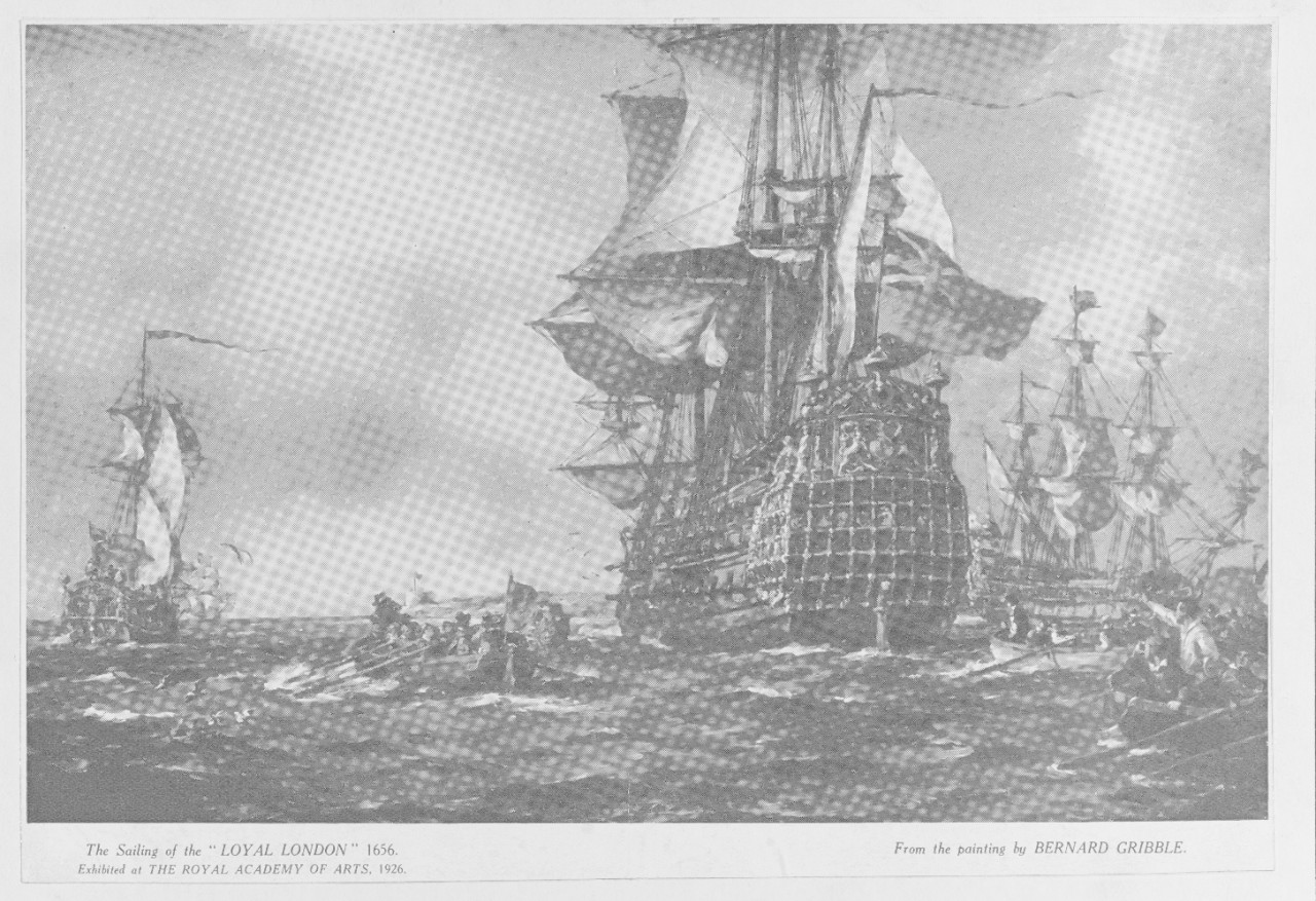 The Sailing of the LOYAL LONDON, 1656