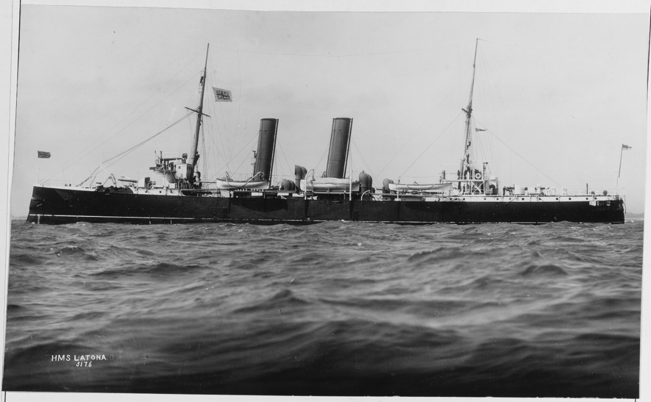 HMS LATONA (BRITISH CRUISER, 1890)
