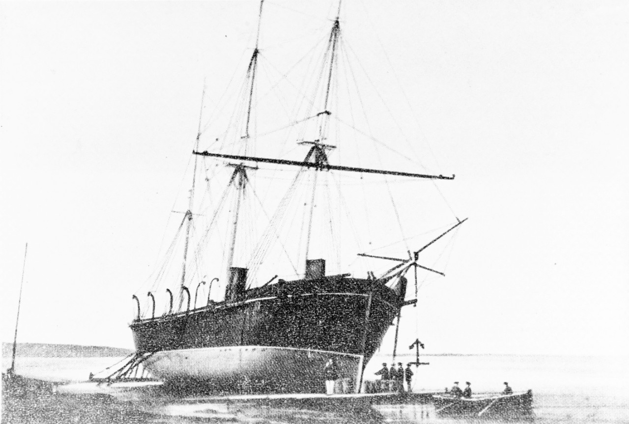 USS MONONGAHELA, 1863-1908