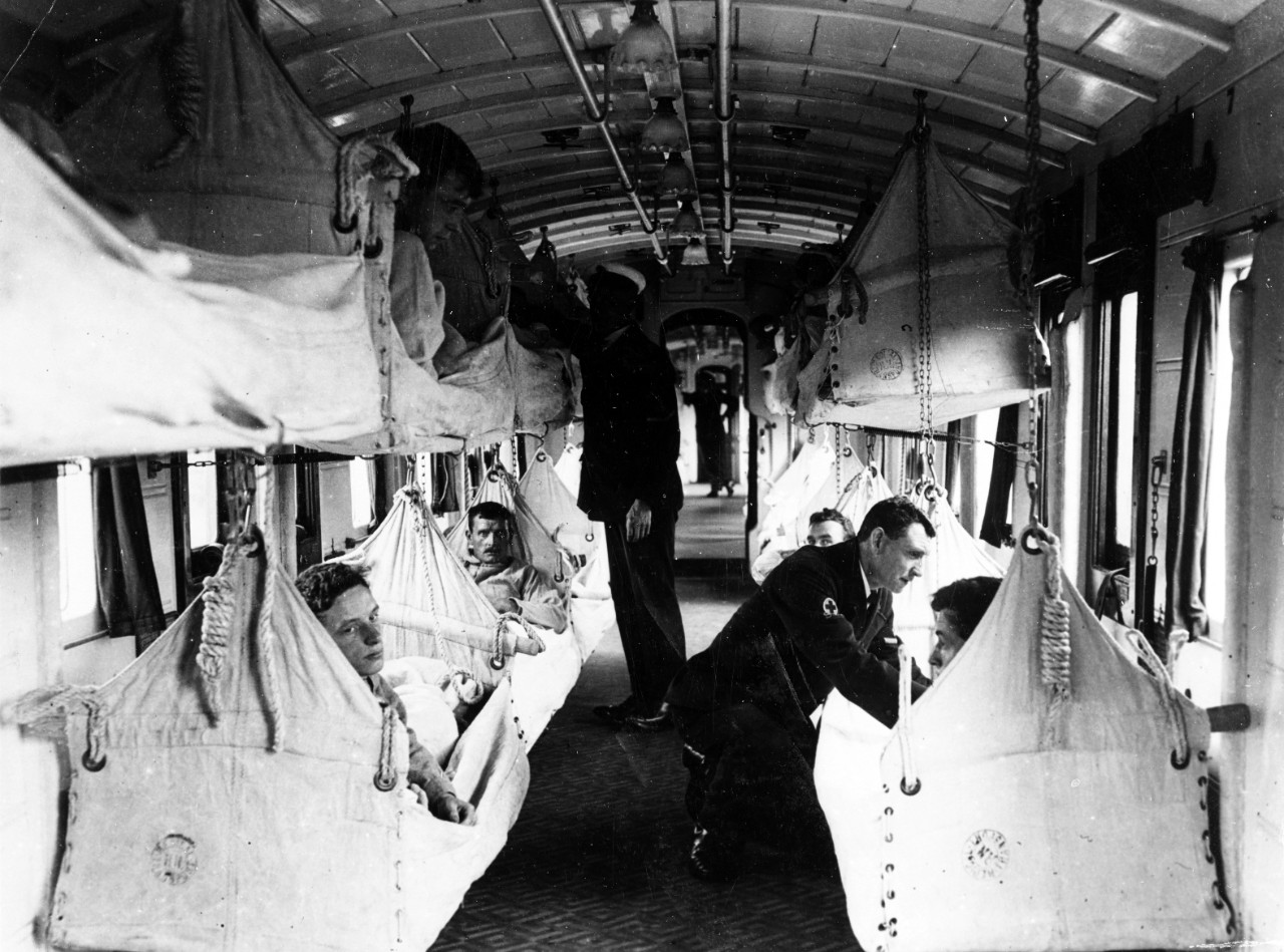Scene on a Red Cross Medical Train