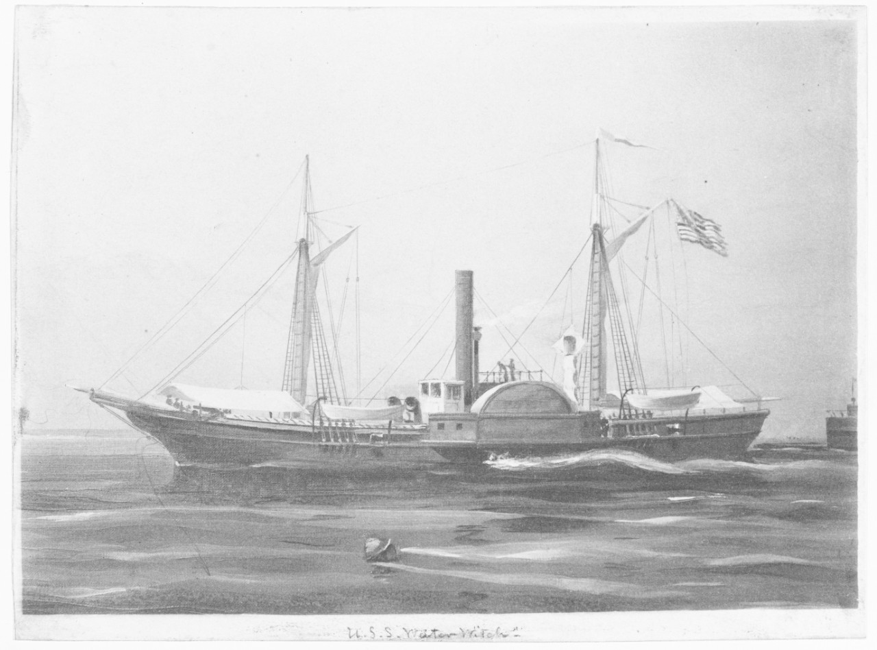 USS WATER WITCH, 1861-64
