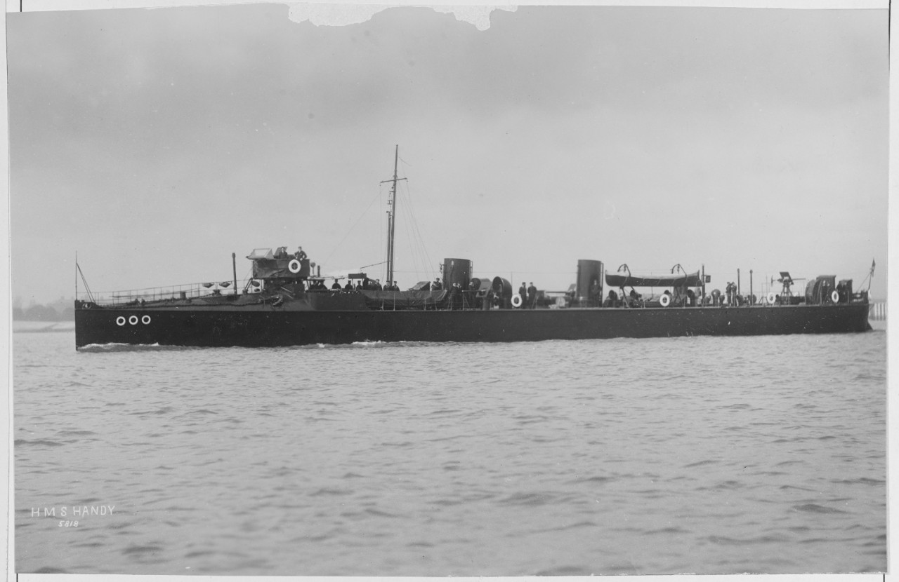 HMS HANDY (BRITISH DESTROYER, 1895)