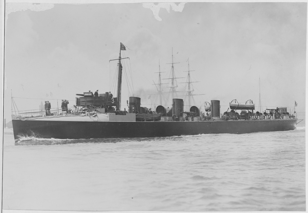HMS GIPSY (British Destroyer, 1897)