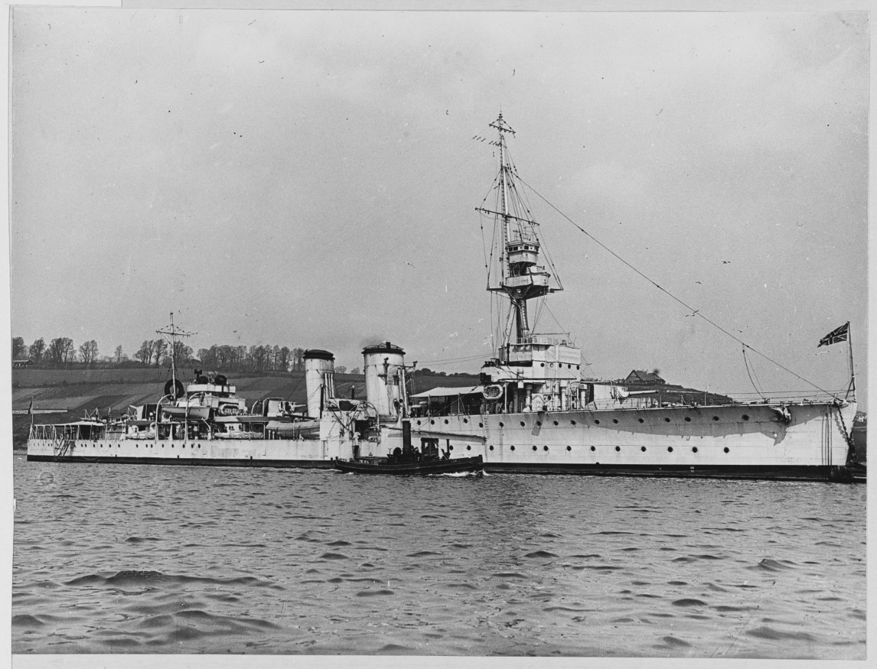 HMS CARADOC British cruiser, 1916