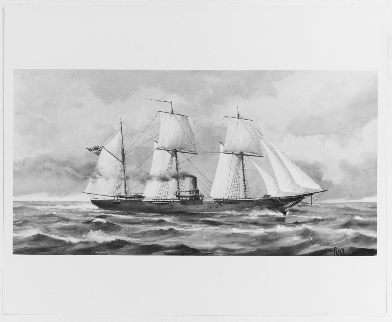 Photo #: NH 60639  USS Kearsarge (1862-1894)