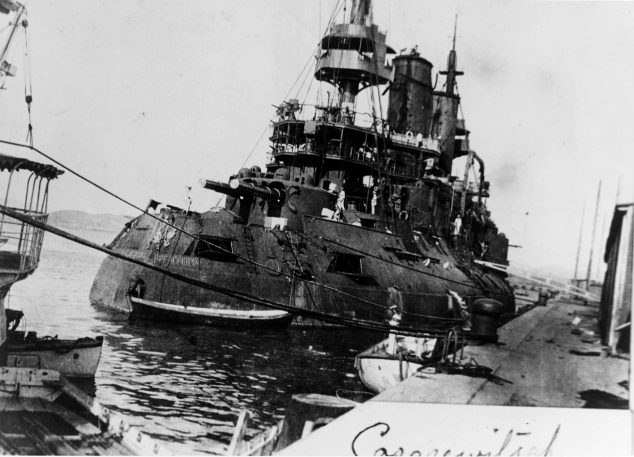 CZAREVITCH Russian Battleship, 1901