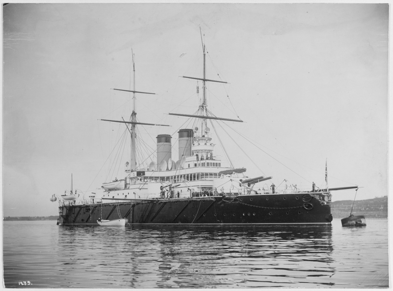 ROSTISLAV Russian Battleship, 1897