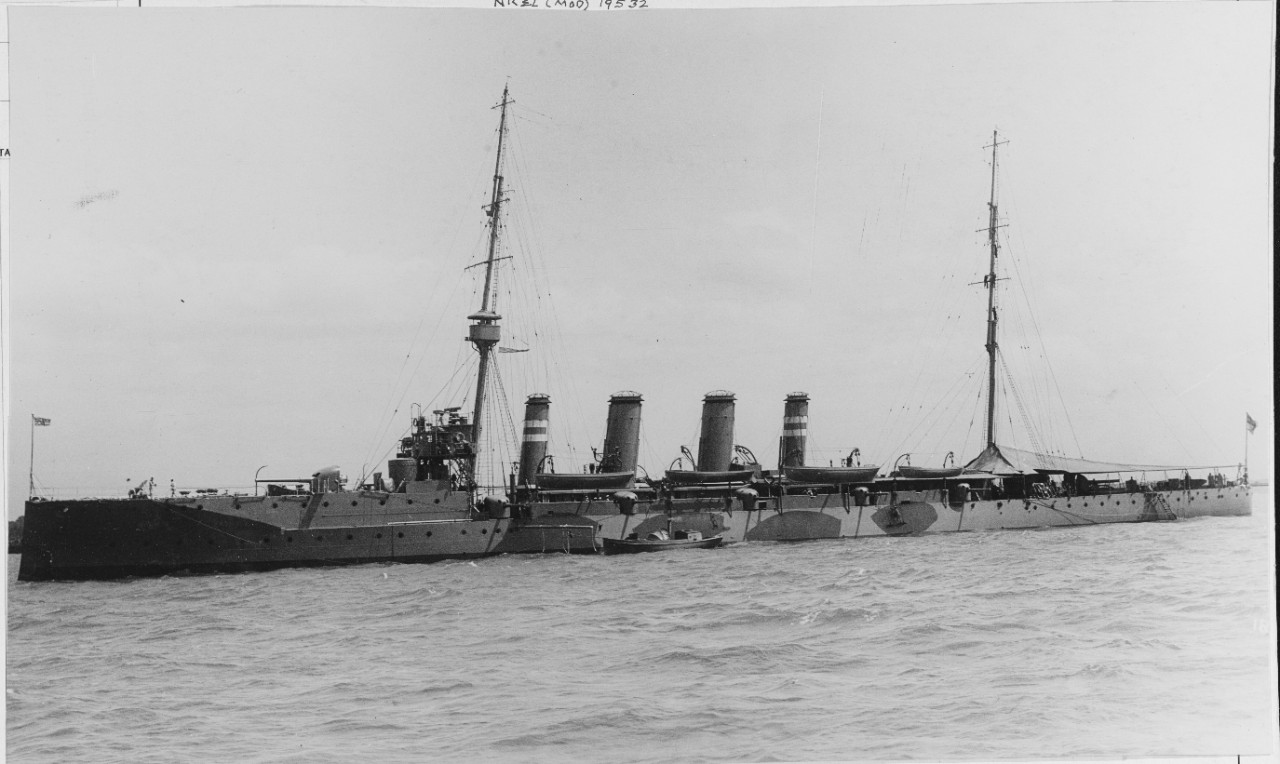 HMS GLOUCESTER British cruiser, 1909