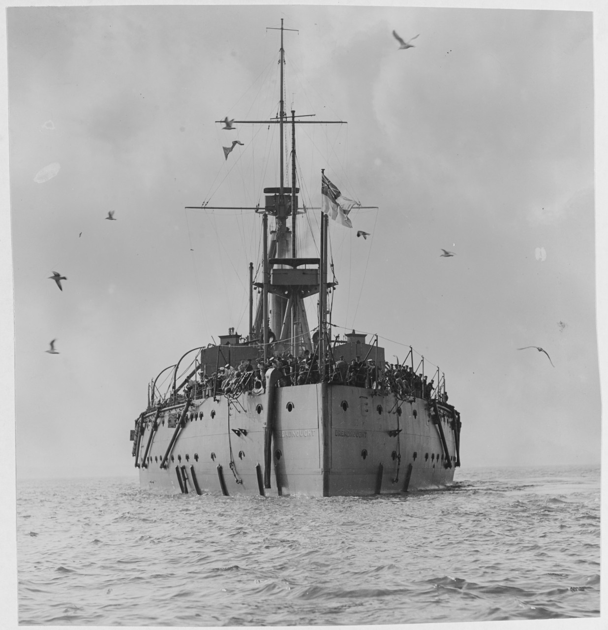 Photo #: NH 61015  HMS Dreadnought For a MEDIUM RESOLUTION IMAGE, click the thumbnail.