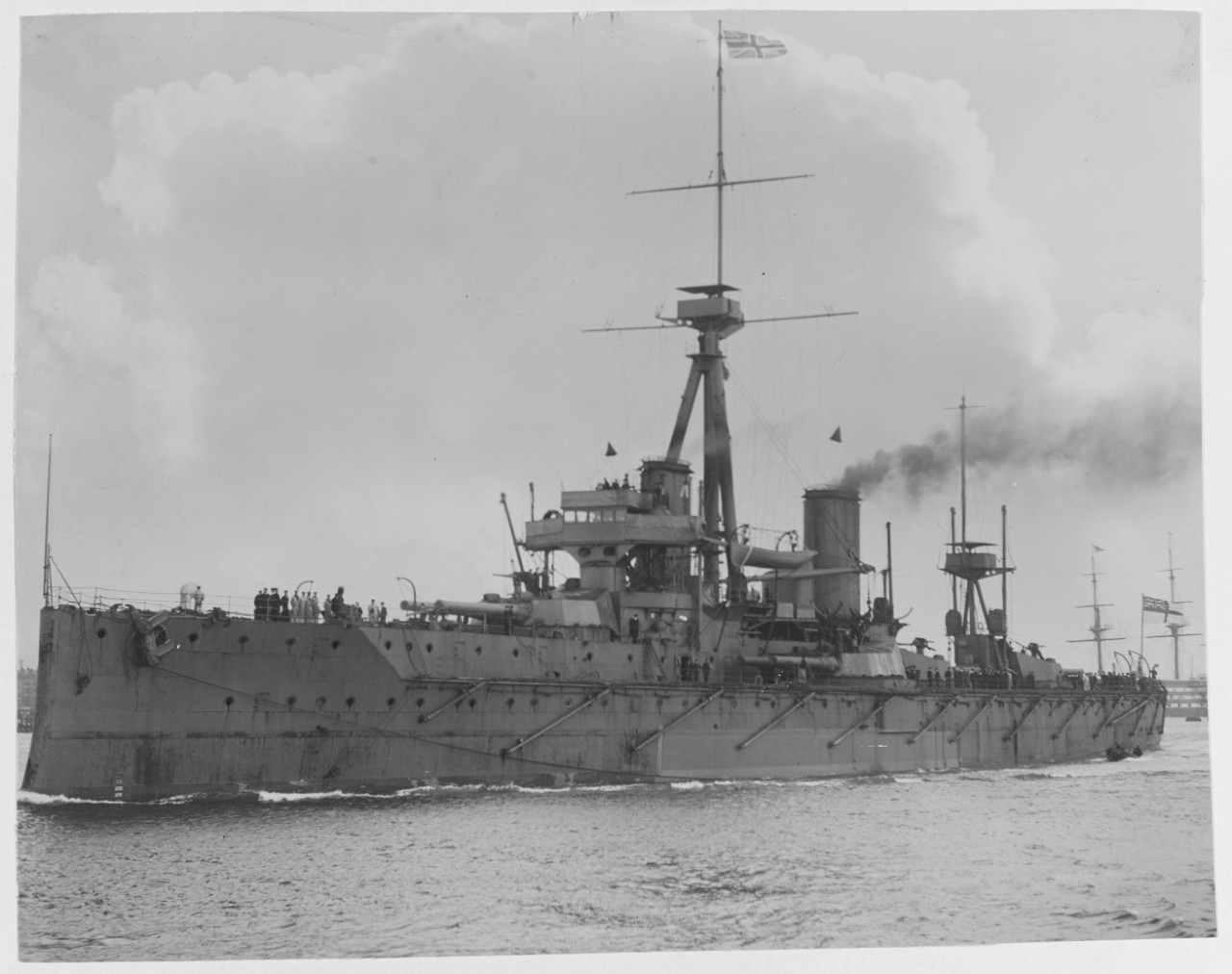 Photo #: NH 61019  HMS Dreadnought For a MEDIUM RESOLUTION IMAGE, click the thumbnail.