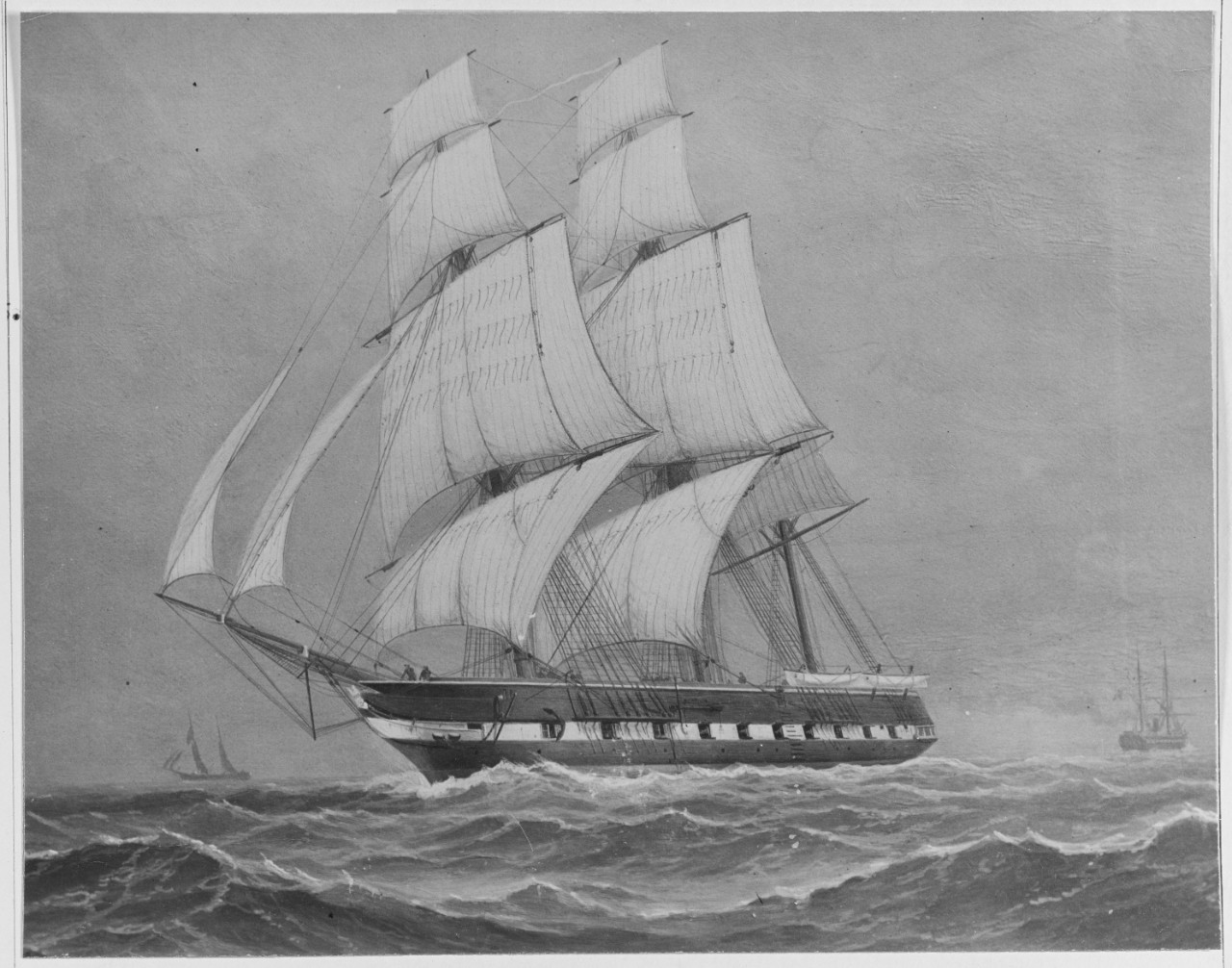 HMS EURYDICE British Frigate, 1843