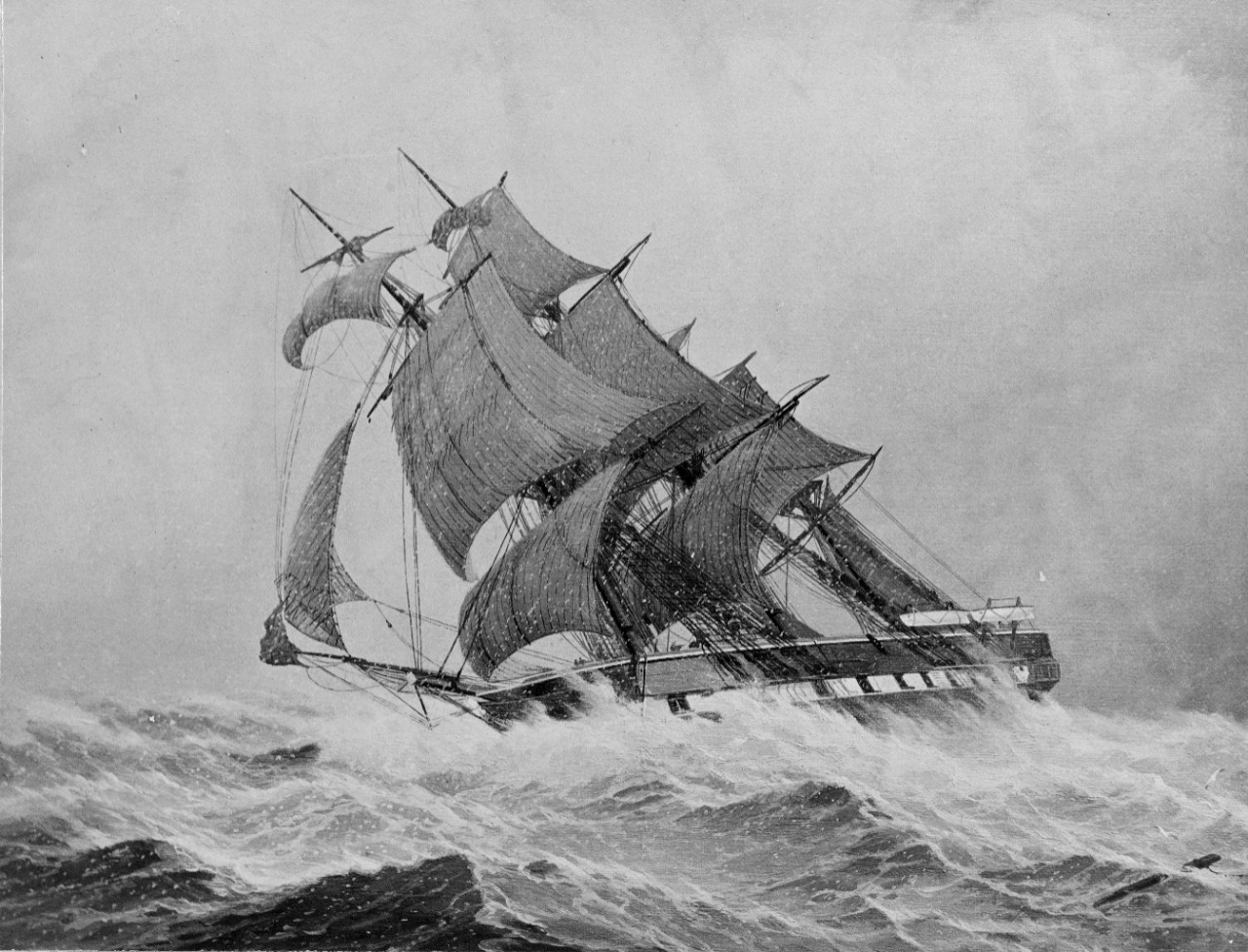 HMS EURYDICE British Frigate, 1843