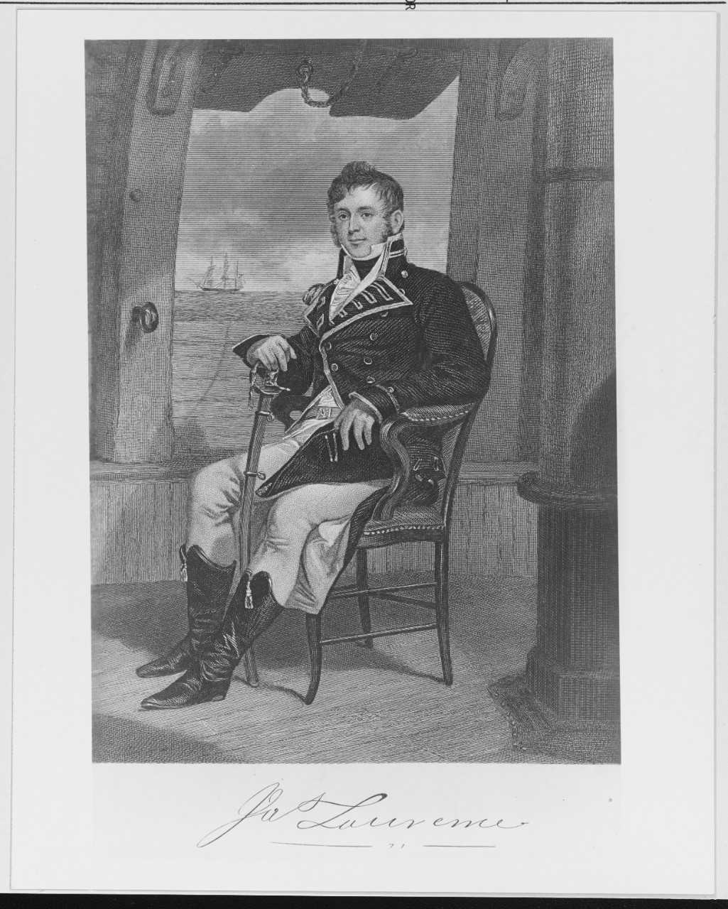 Photo #: NH 61180  Master Commandant James Lawrence, USN (1781-1813)