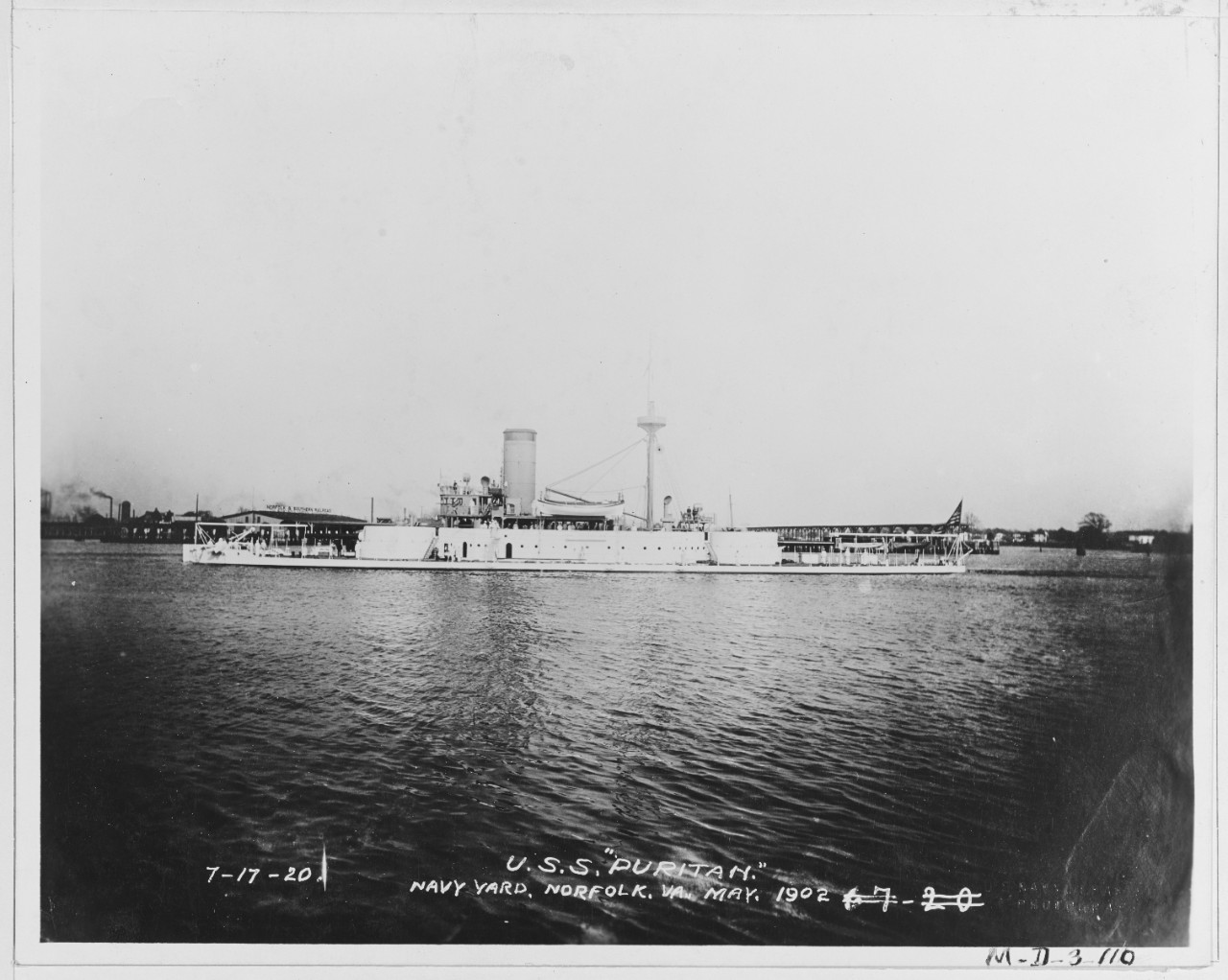 USS PURITAN (BM-1)