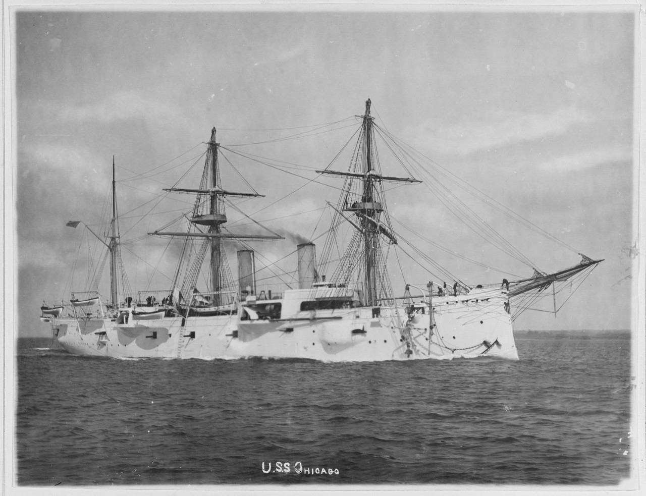 Photo #: NH 61549  USS Chicago (1889-1936)