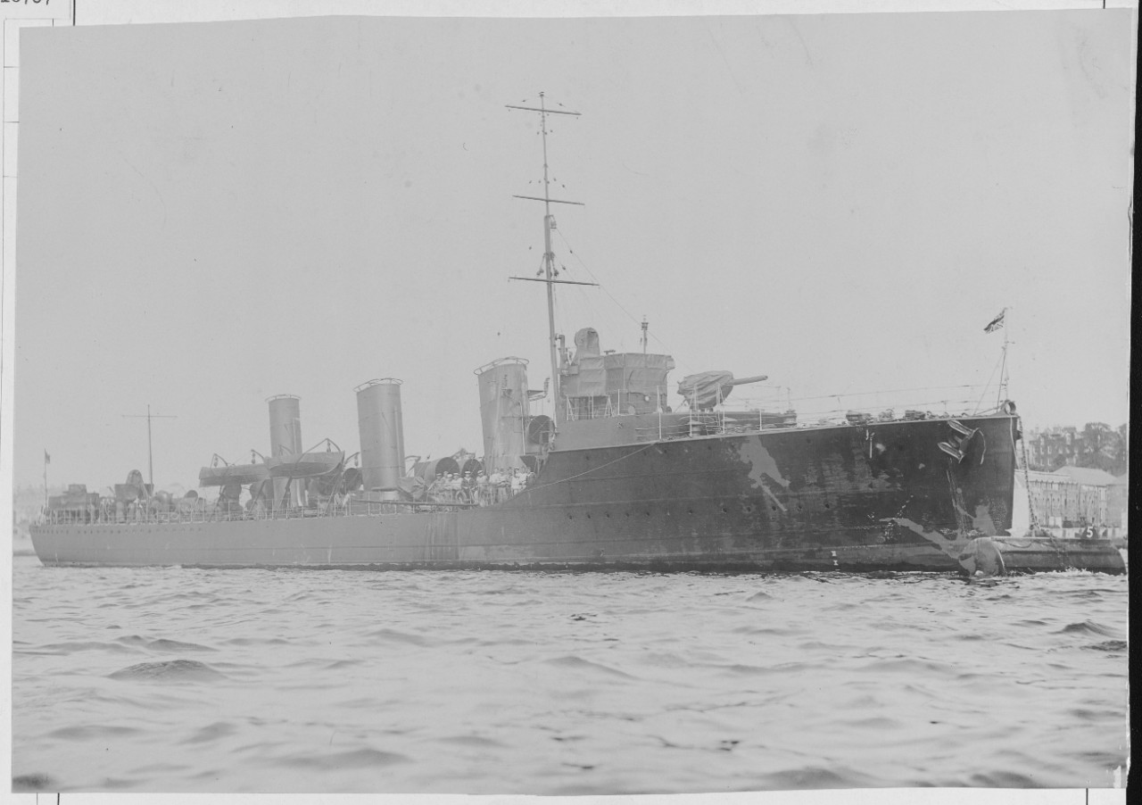 HMS BEAGLE British Destroyer, 1909