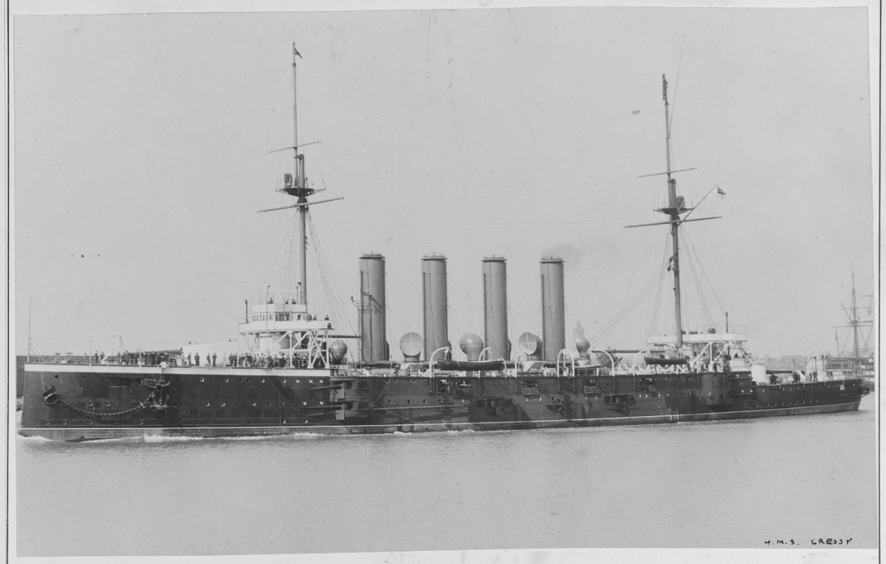 HMS CRESSY British Armored Cruiser, 1899