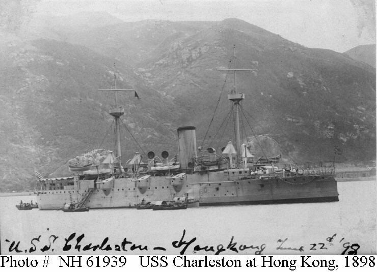 Photo #: NH 61939  USS Charleston (C-2)