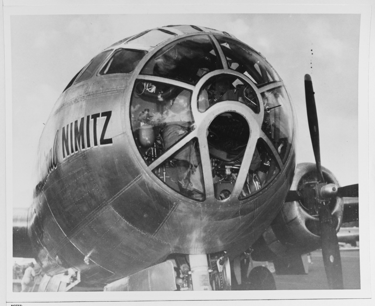 B-29 Superfortress Lands at Guam