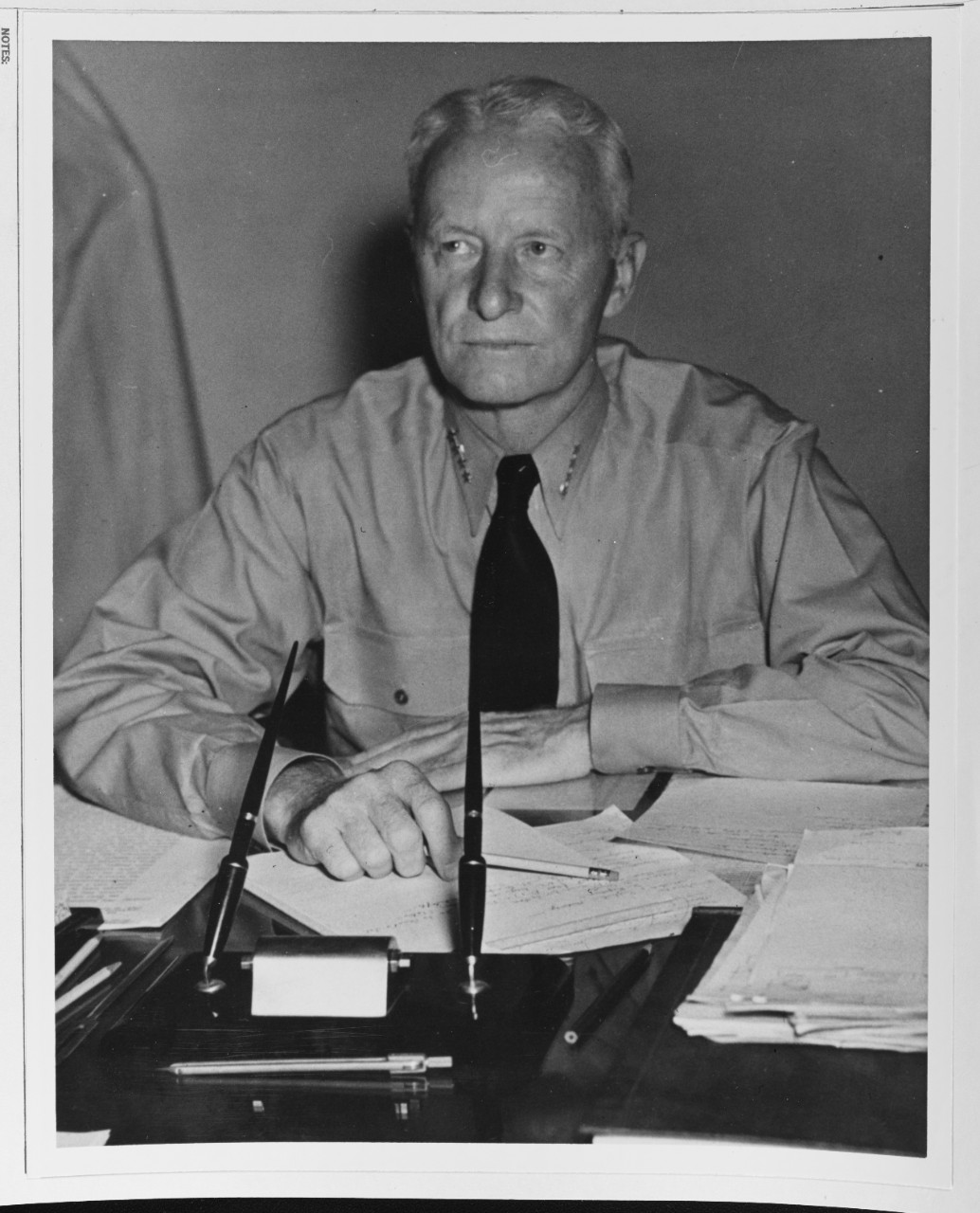 Portrait of Admiral Chester W. Nimitz