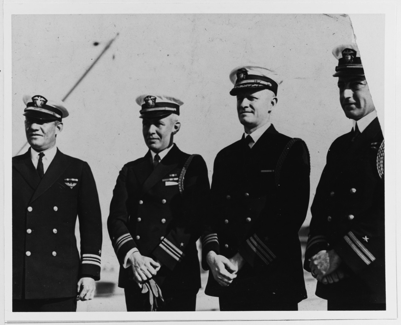 Commander Nimitz with  Other Naval Officers