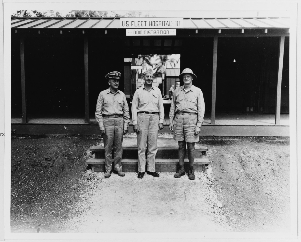 Fleet Admiral Nimitz with Navy Doctors