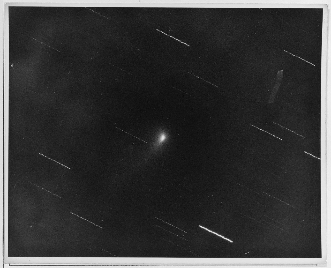 View of the Comet Pajdusa-Kova-Rotbart given to Admiral Nimitz