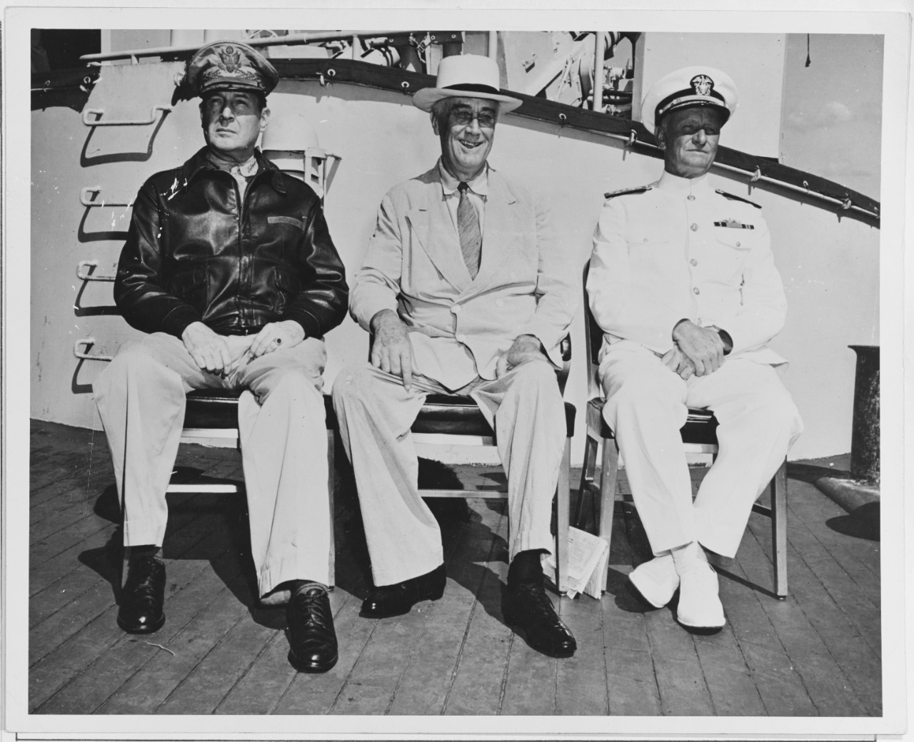 President Franklin D. Roosevelt Visits Pearl Harbor
