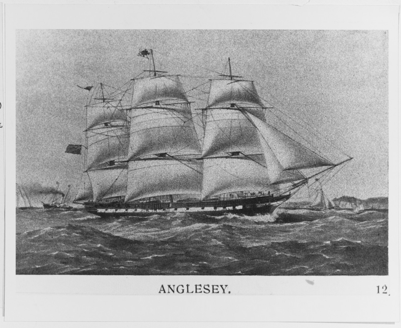 ANGLESEY British Sailing Merchantman
