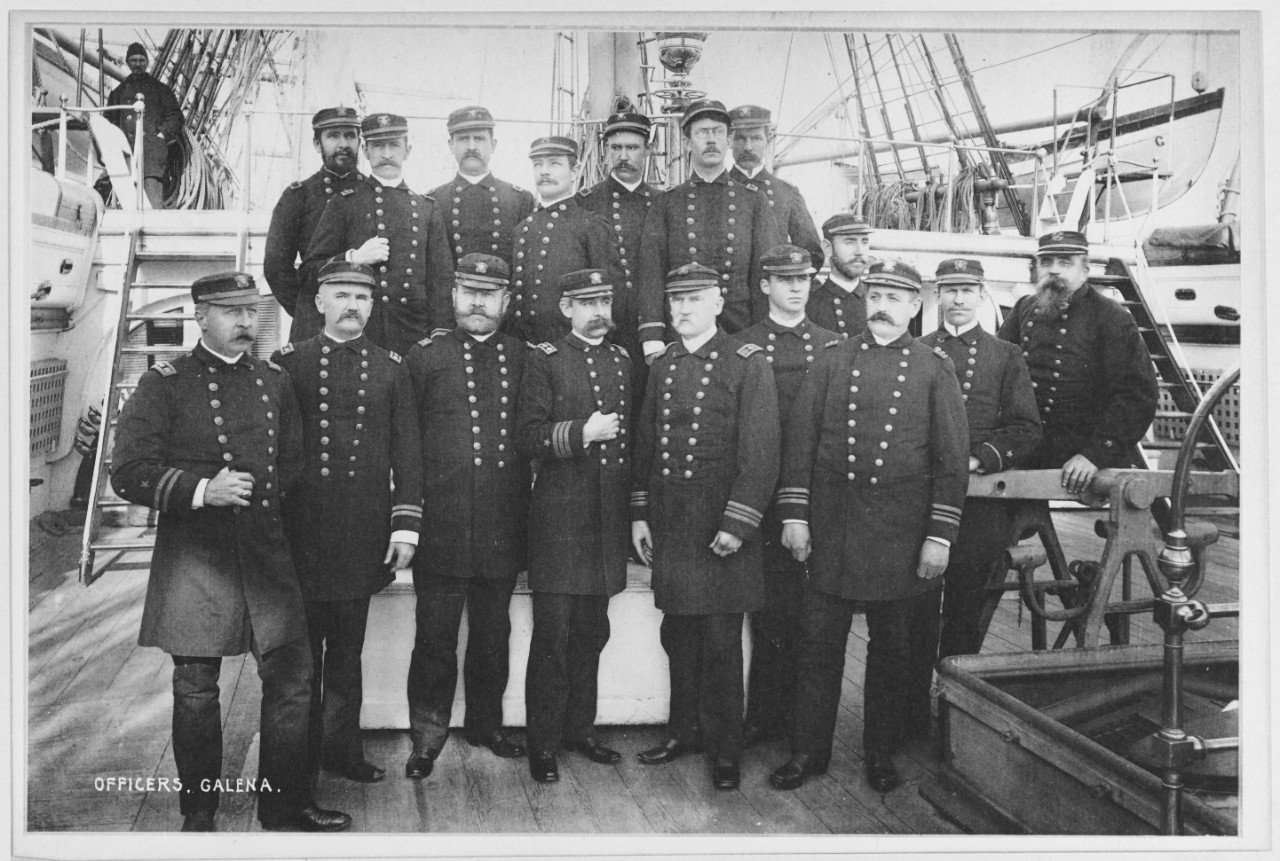 Officers of USS GALENA