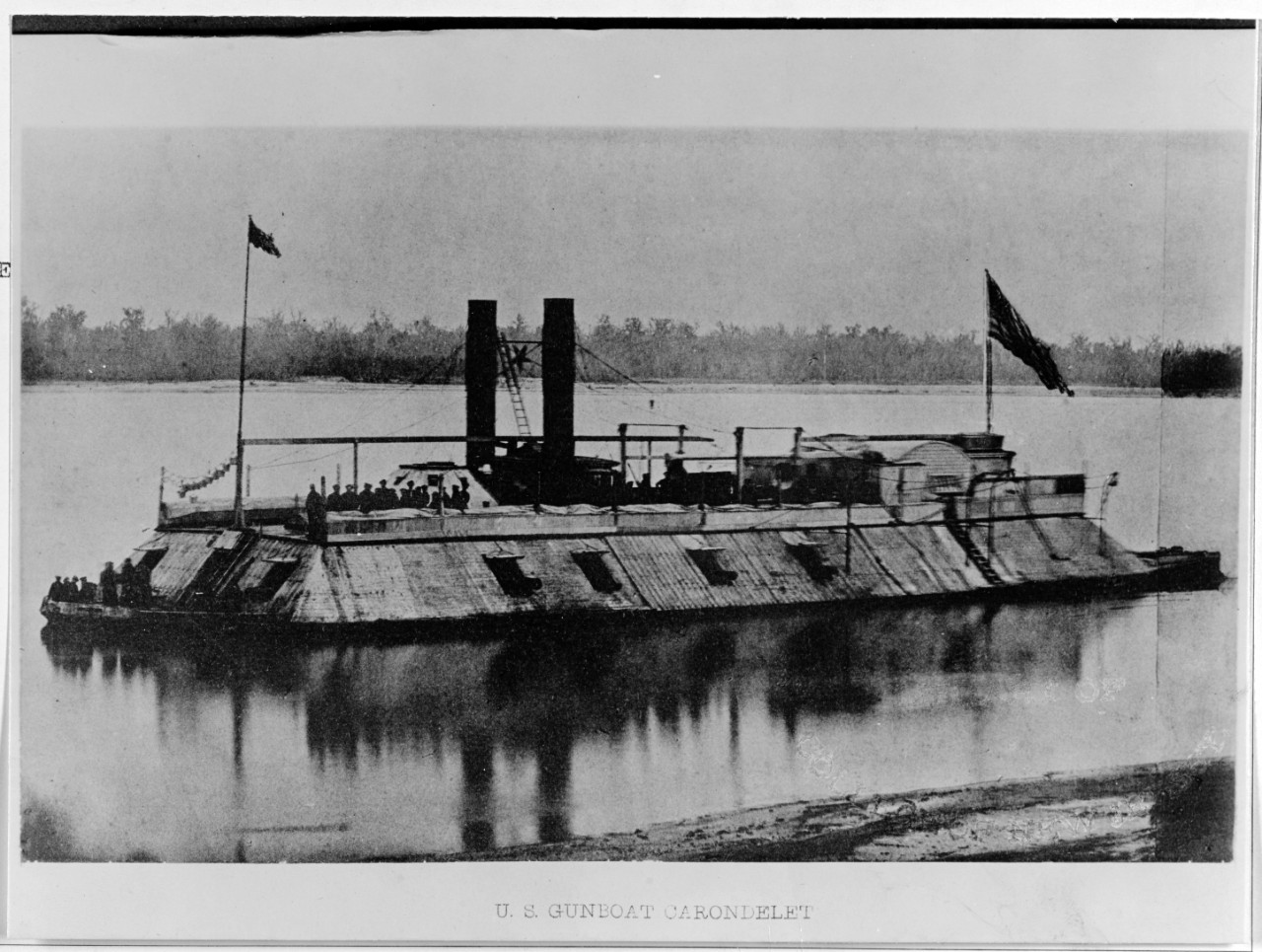 Photo #: NH 63376  USS Carondelet (1862-1865)