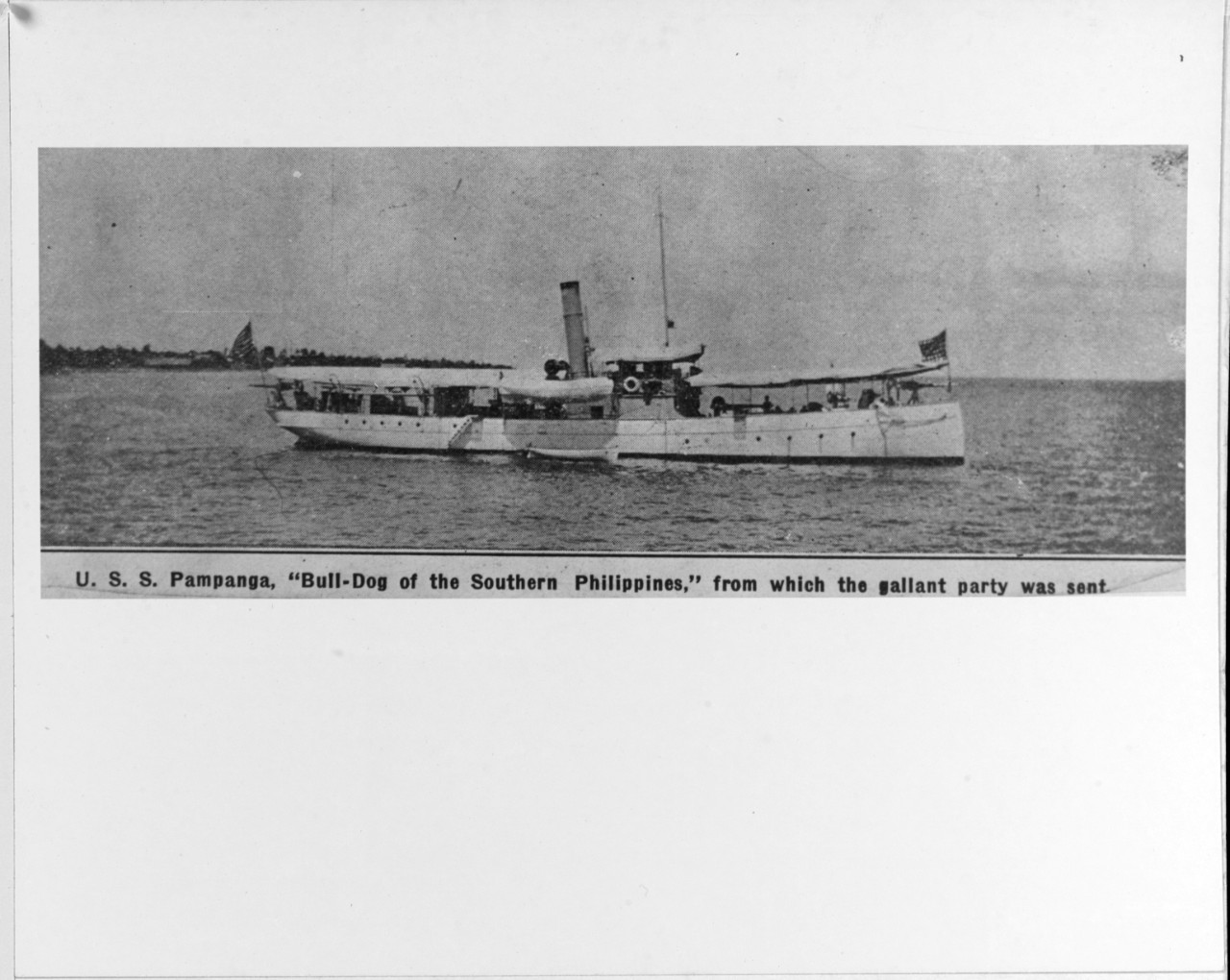 USS PAMPANGA (PG-39) (1899-1928)