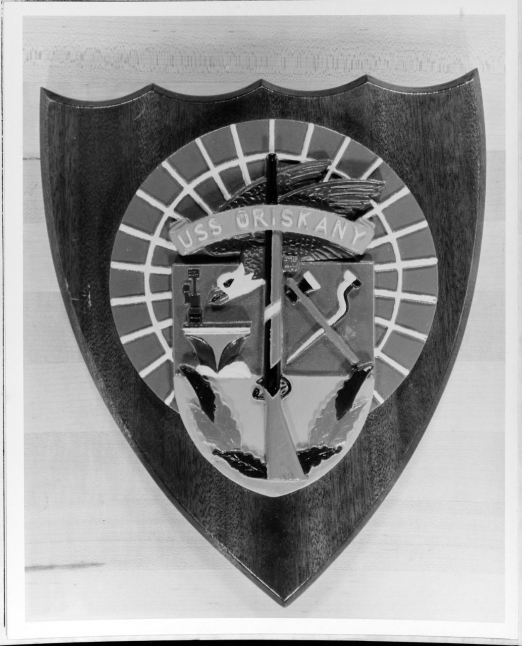 Insignia (plaque): USS ORISKANY (CVA-34)